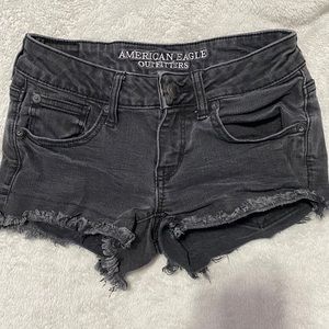 American Eagle black shorts